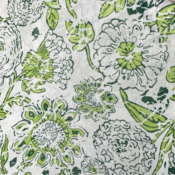 Lane Bryant Modern Swing Double-Layer Floral Chiffon Sleeveless Top - Picture 11 of 15